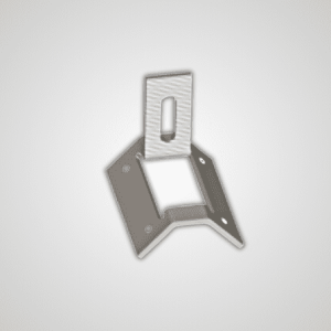 Metal IBR roof hook for solar panel mounting